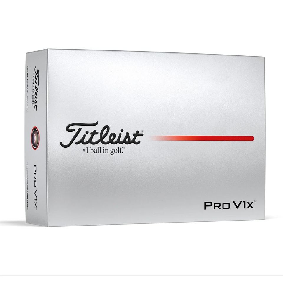 Titleist Pro V1x, Tourboll · 12 bollar